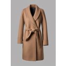 Moss Wool-cashmere Wrap Coat