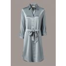 Stone Tencel Shirt Dress