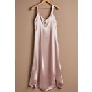 Ink Silk Slip Dress