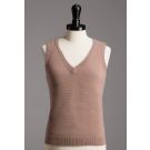Ink Lambswool Sleeveless Knit