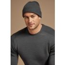 Charcoal Merino Crew Knit