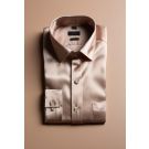 Stone Silk Band-collar Shirt