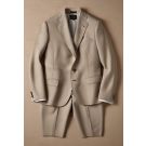 Wool-mohair Wide Trouser