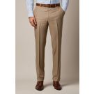 Ecru Wool Tapered Trouser