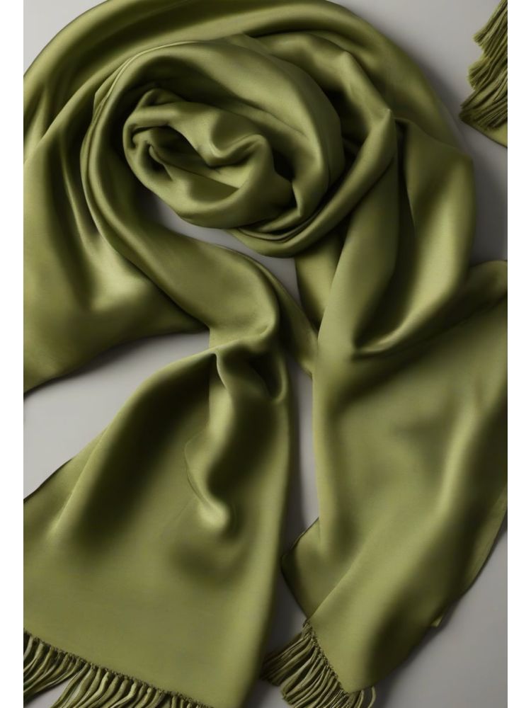 Silk Fringed Scarf