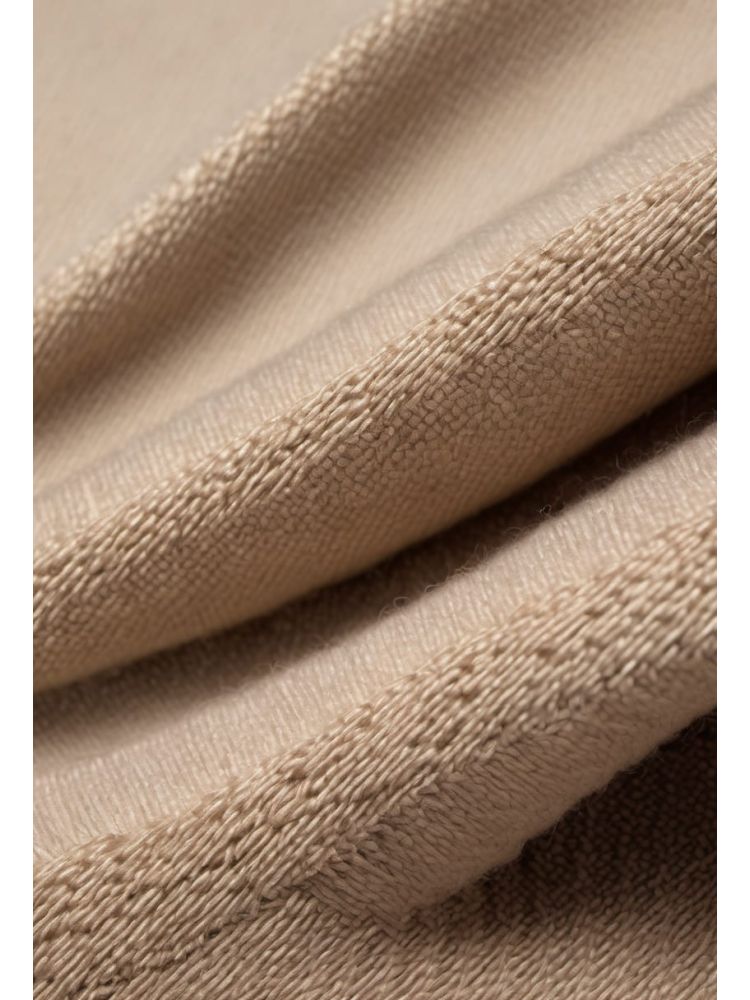 Ecru Undyed Wrap Coat