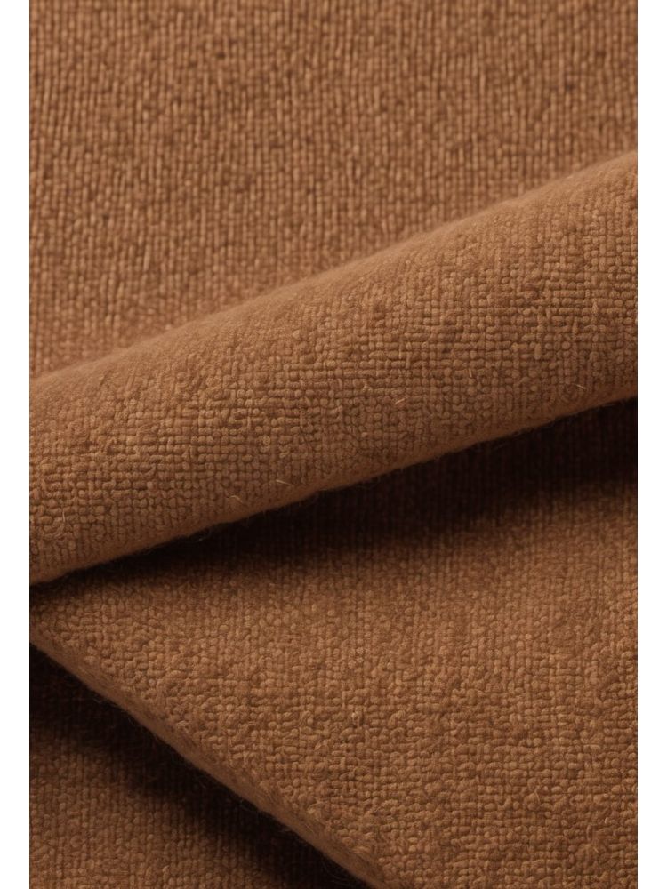 Camel Wool-cashmere Double-breasted Coat
