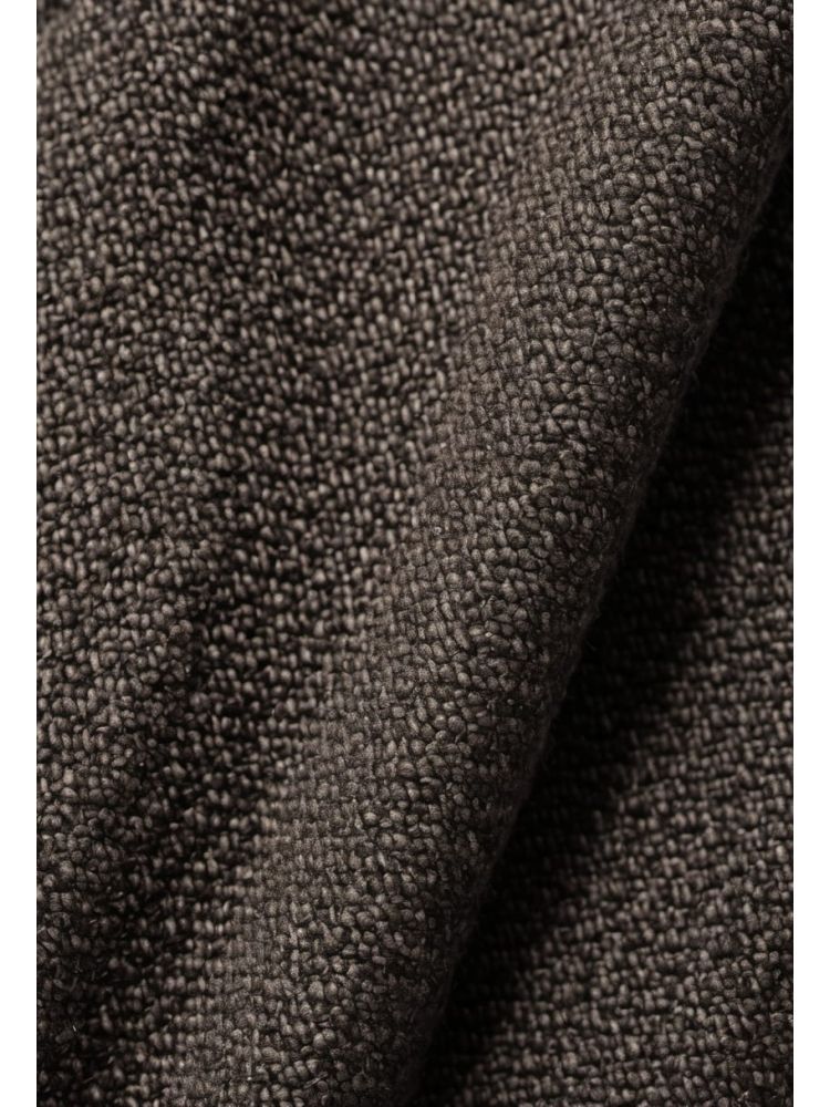 Slate Melton Cocoon Coat