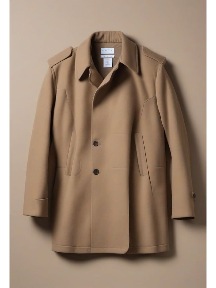 Ink Undyed Overshirt Coat
