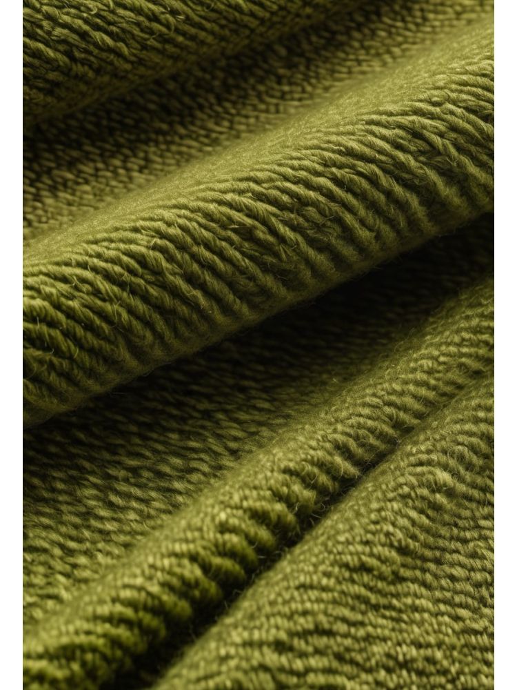 Moss Wool-cashmere Wrap Coat