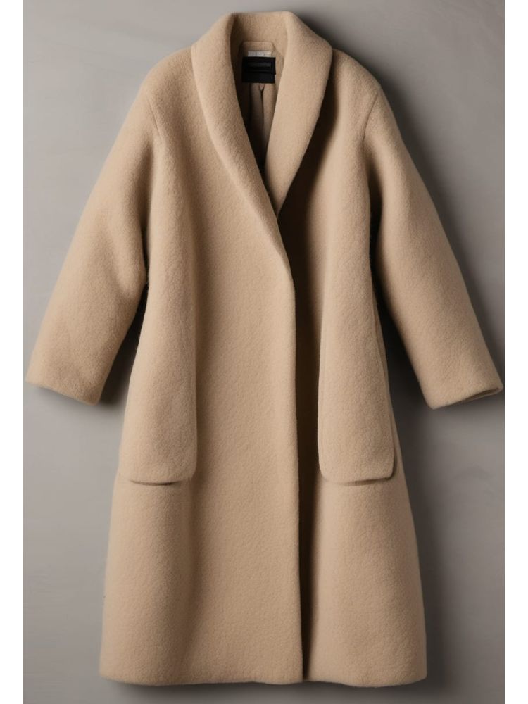 Boiled Cocoon Coat