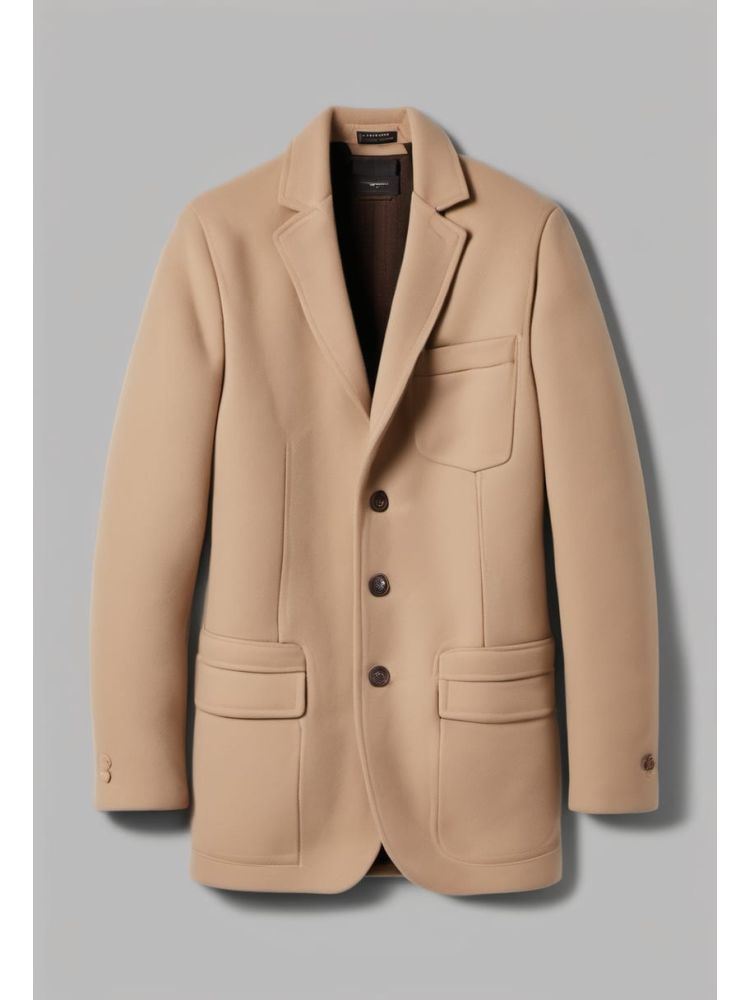 Wool-cashmere Overshirt Coat