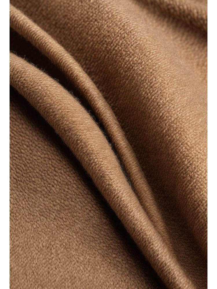 Camel Undyed Wrap Coat