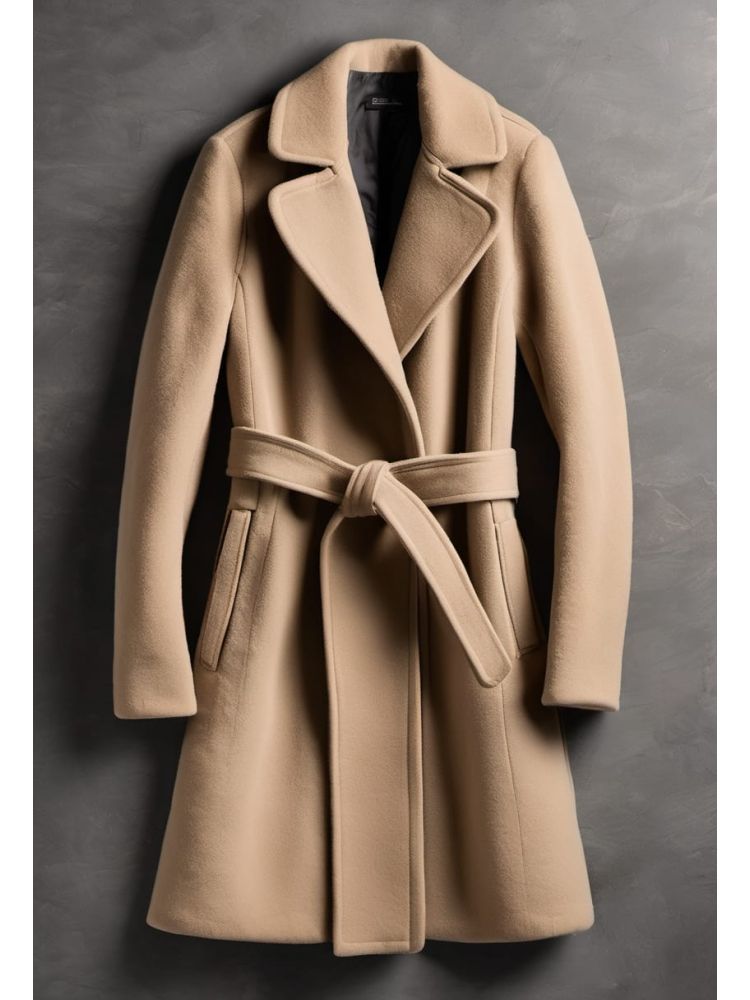 Slate Boiled Belted Coat