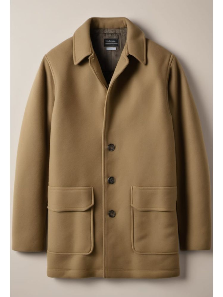Moss Undyed Overshirt Coat