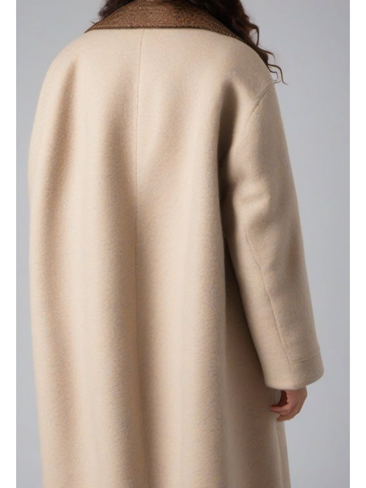 Oatmeal Boiled Car Coat