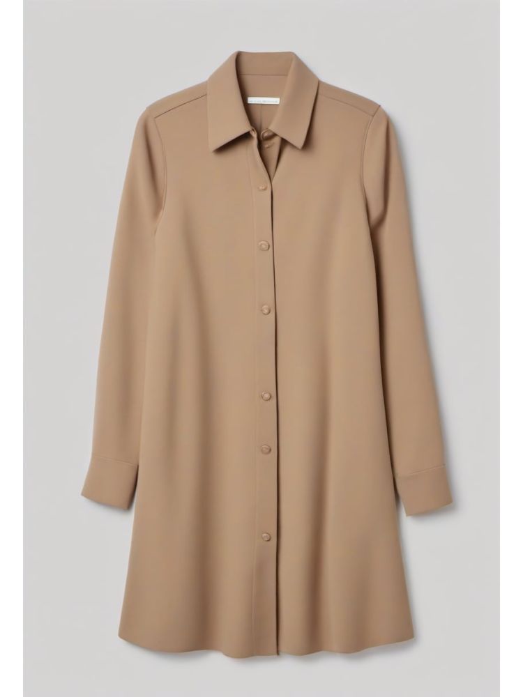 Wool Shirt Dress