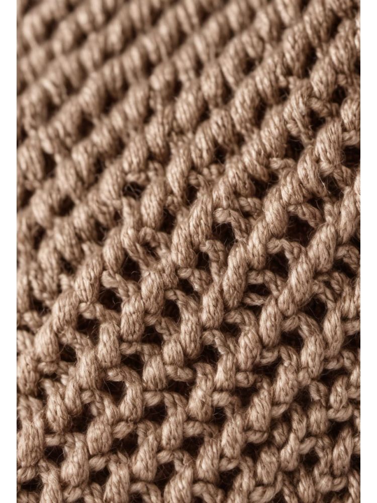 Sand Alpaca-blend Crew Knit