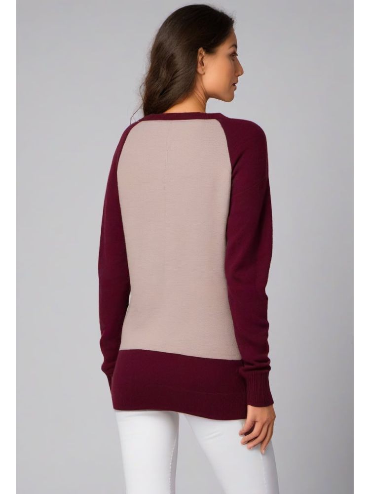 Lambswool V-neck Knit