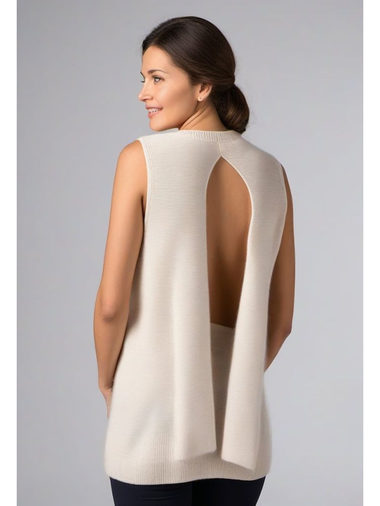 Cashmere Sleeveless Knit
