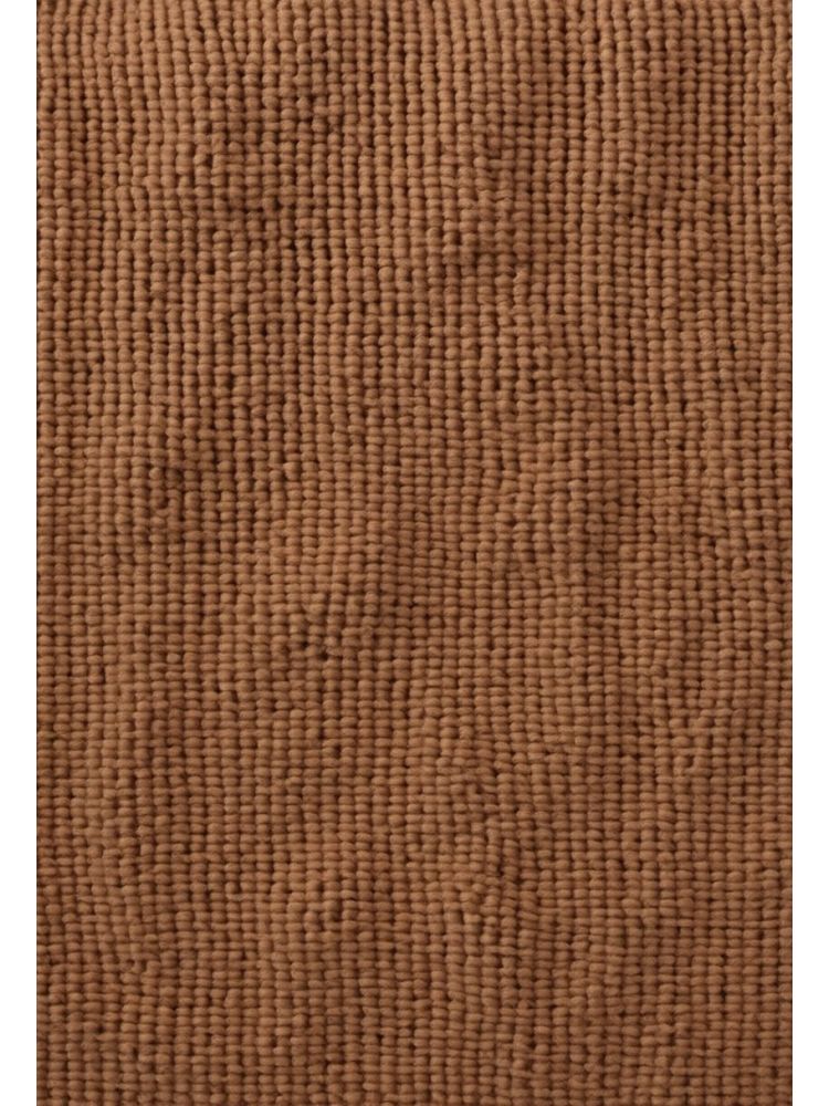 Camel Lambswool Roll-neck Knit