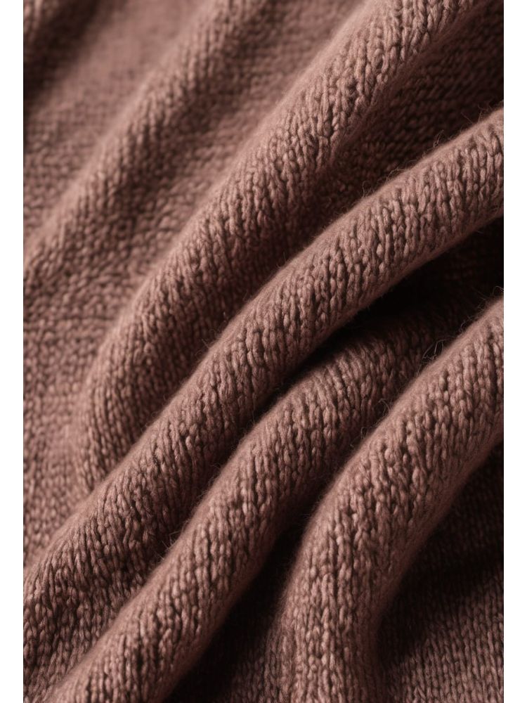Ink Cashmere V-neck Knit