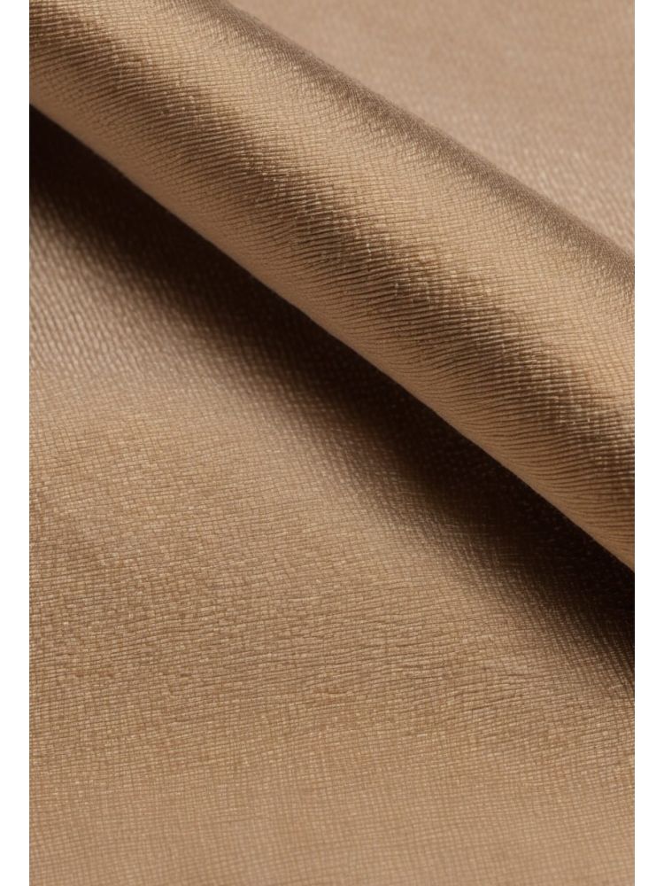 Oatmeal Silk Band-collar Shirt