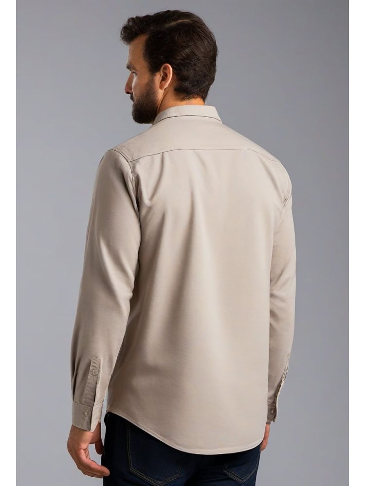 Stone Brushed Overshirt Shirt