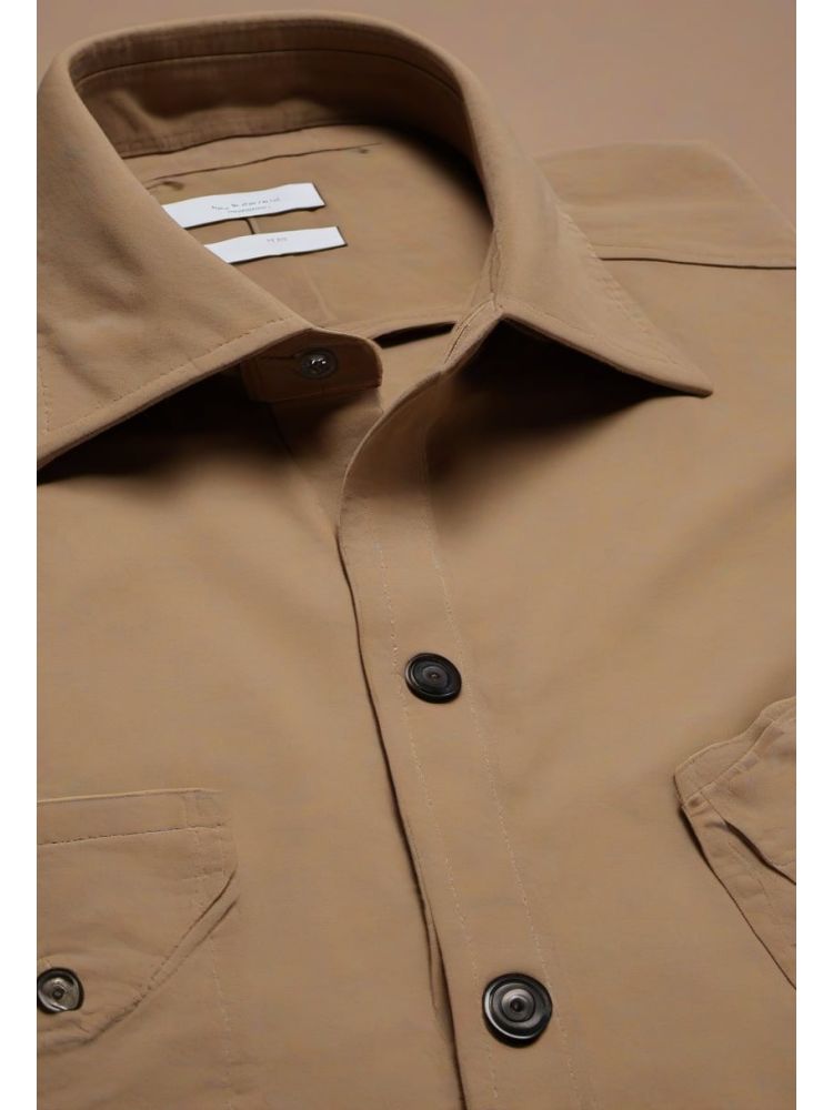 Stone Brushed Overshirt Shirt
