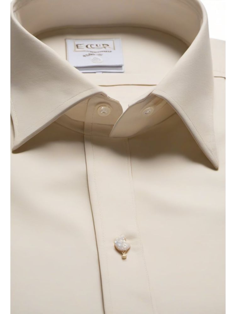 Ecru Oxford Popover Shirt