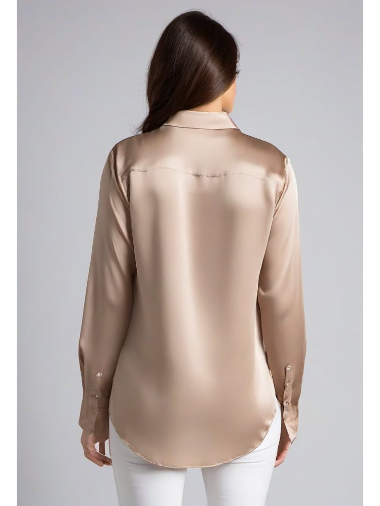 Silk Overshirt Shirt