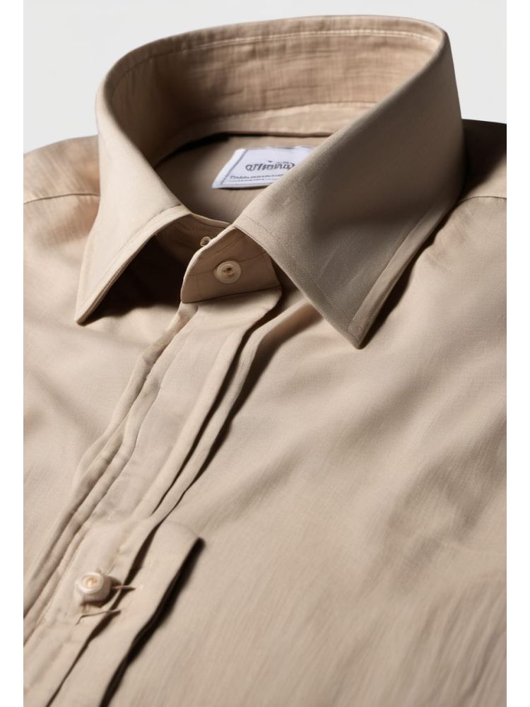 Ecru Linen Classic Shirt