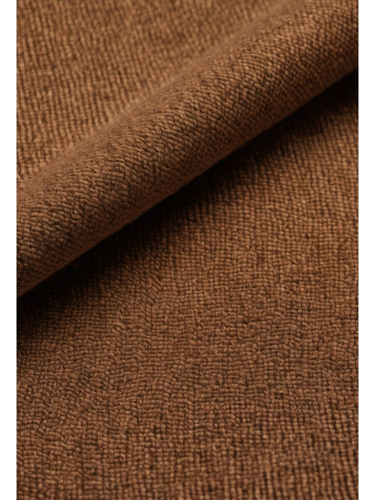 Camel Wool Cropped Trouser
