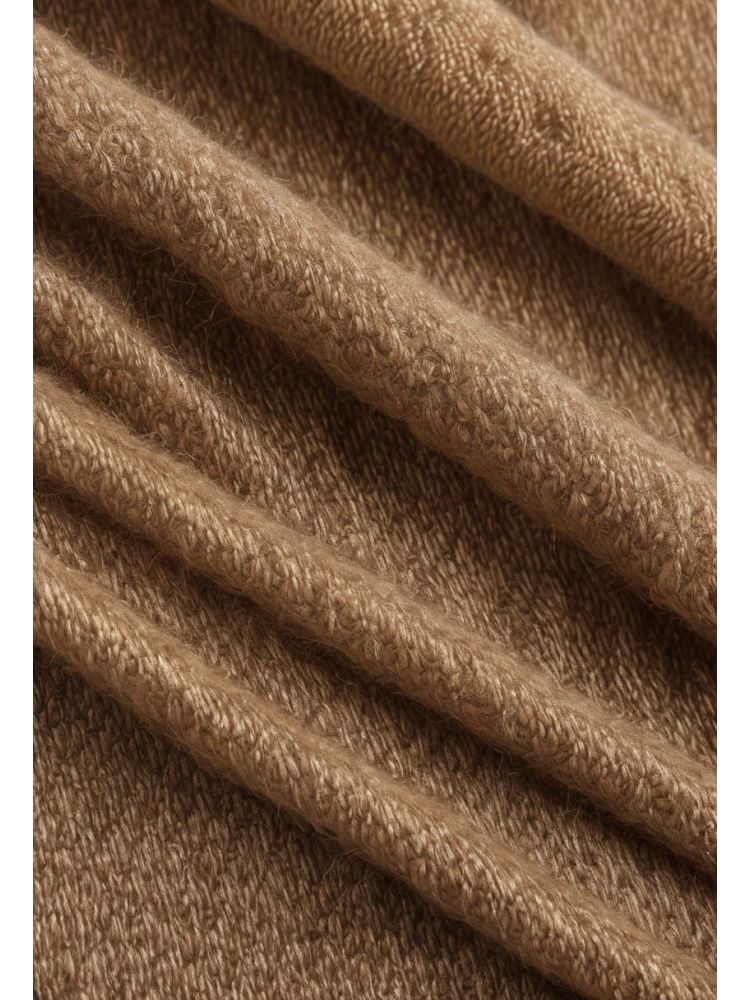 Wool-mohair Wide Trouser