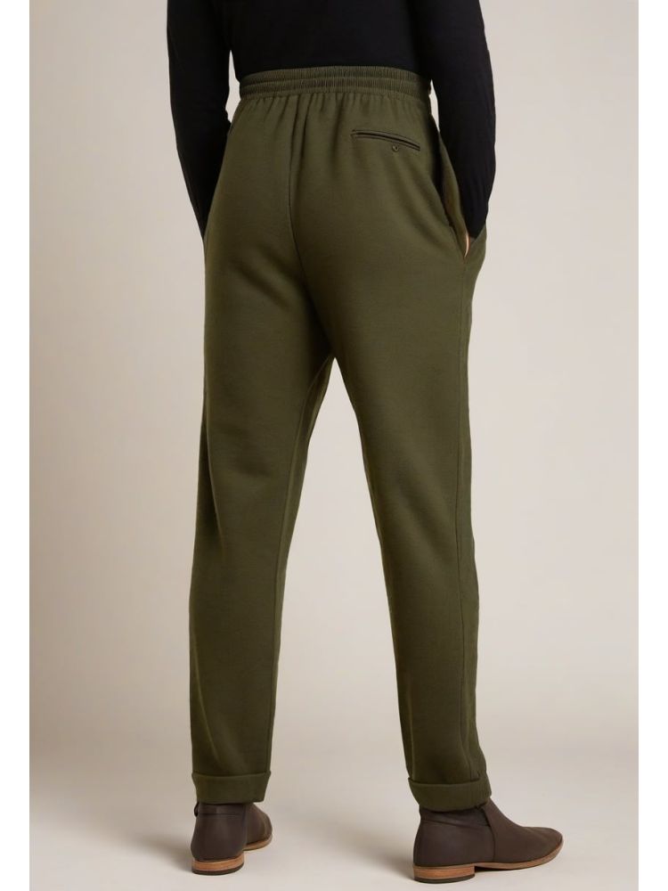 Wool Drawstring Trouser