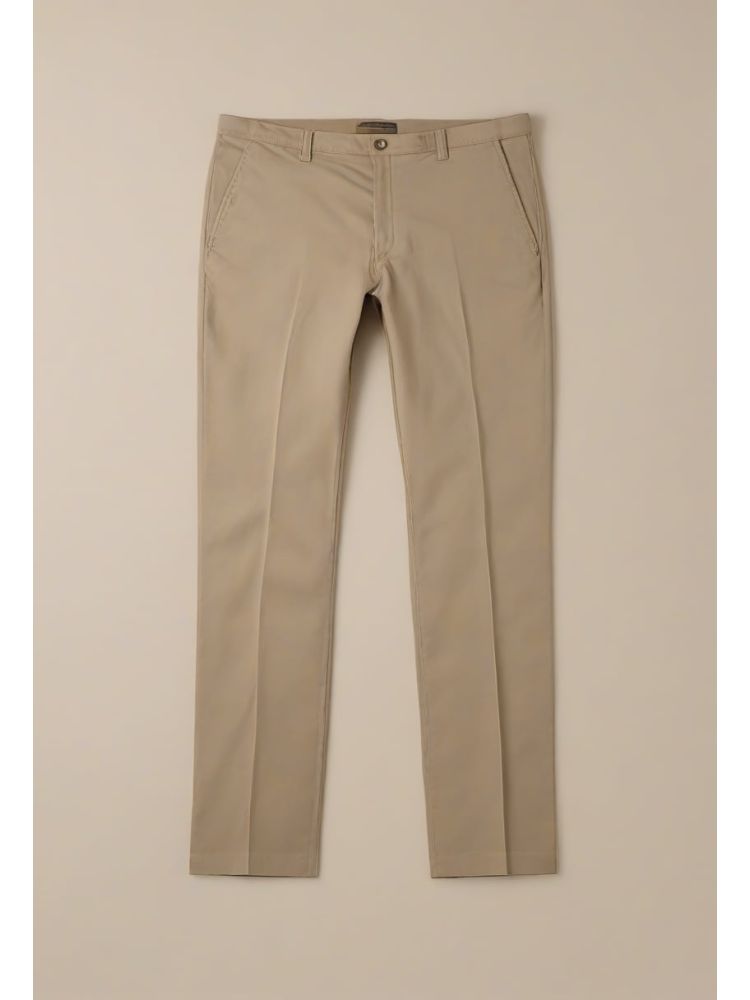Cotton Straight Trouser