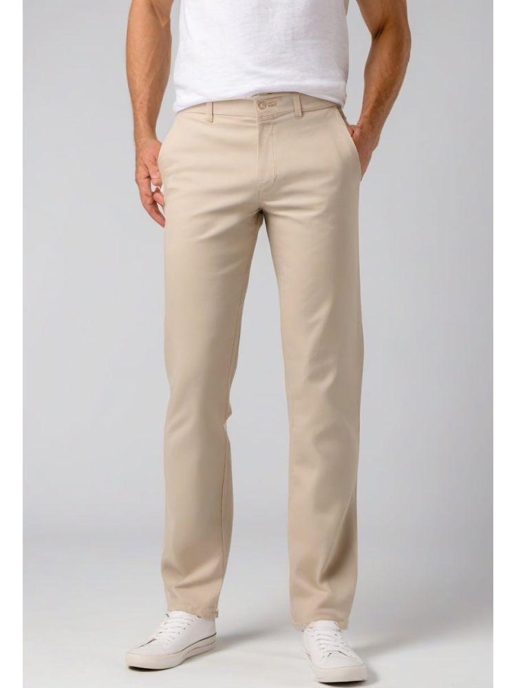 Cotton Straight Trouser