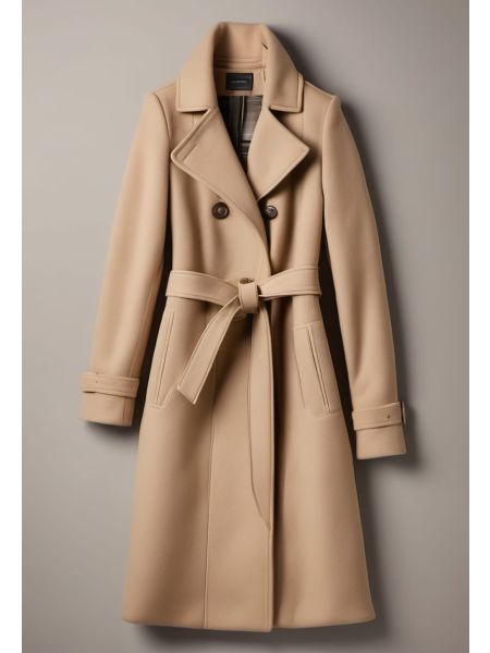 Melton Belted Coat