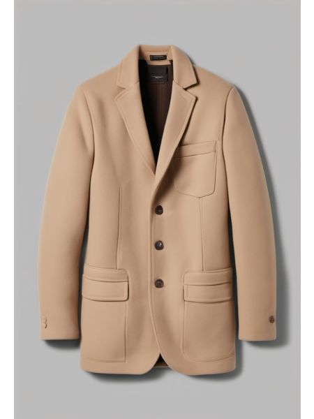 Wool-cashmere Overshirt Coat