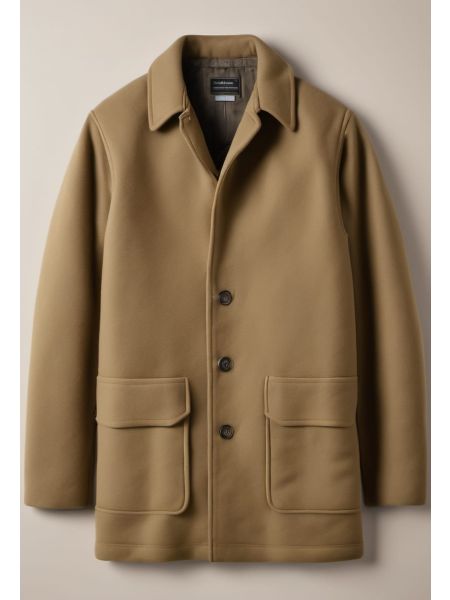 Moss Undyed Overshirt Coat