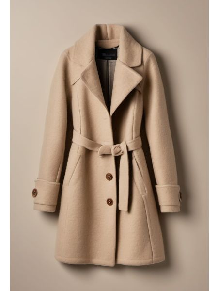Oatmeal Boiled Car Coat