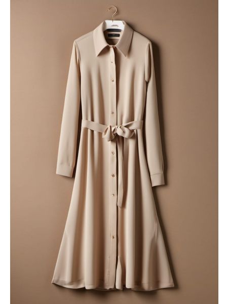 Wool Shirt Dress