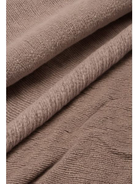 Ecru Lambswool Roll-neck Knit