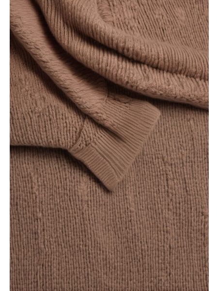 Sand Alpaca-blend Crew Knit
