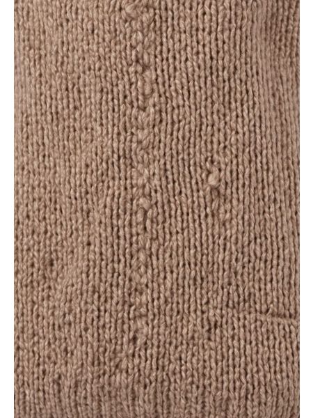 Oatmeal Alpaca-blend Crew Knit