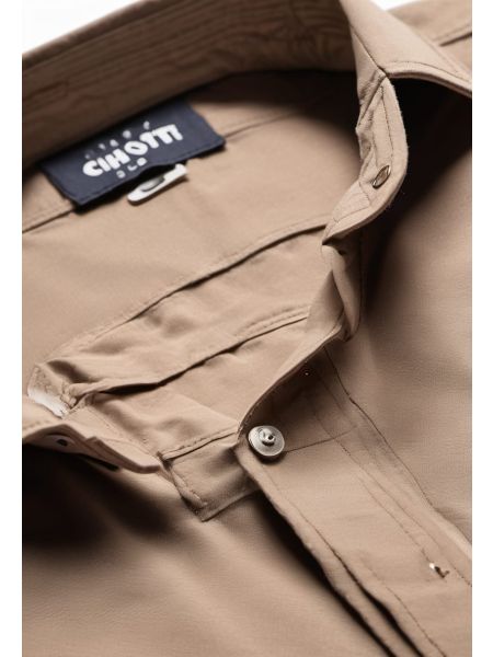 Stone Brushed Overshirt Shirt