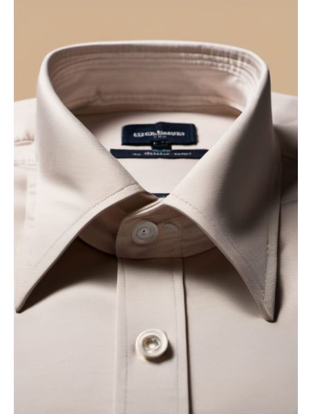 Ecru Oxford Popover Shirt